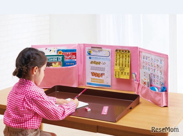 リビング学習にぴったりの片付けラック 学習用具をすべて収納 ベルーナ 2枚目の写真 画像 リセマム