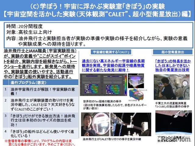 実施予定トークショー内容