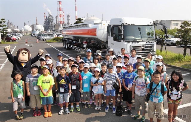 製油所見学（大分製油所）