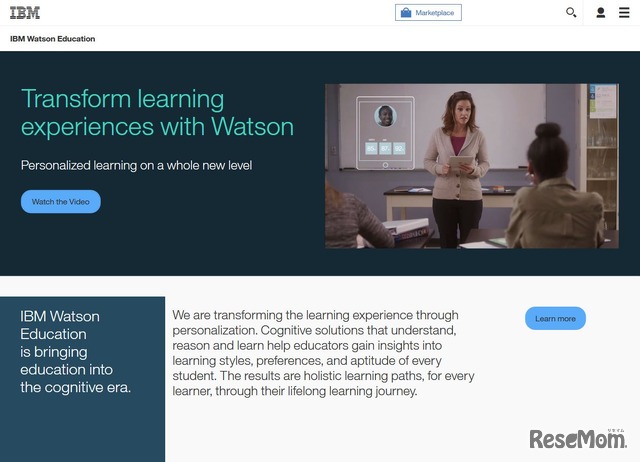 IBM Watson Education