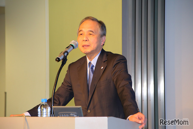 日本私立歯科大学協会会長の井出吉信氏（東京歯科大学学長）