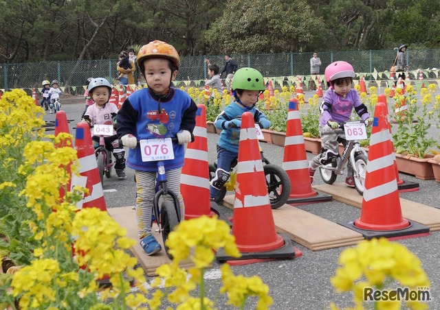 ストライダーエンジョイカップ　開催時のようす