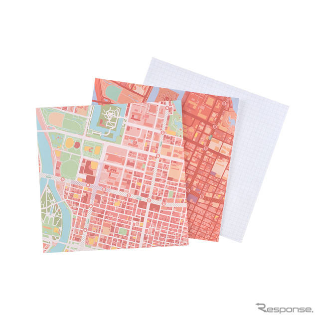 MAP WRAP NOTEPAD（広島）