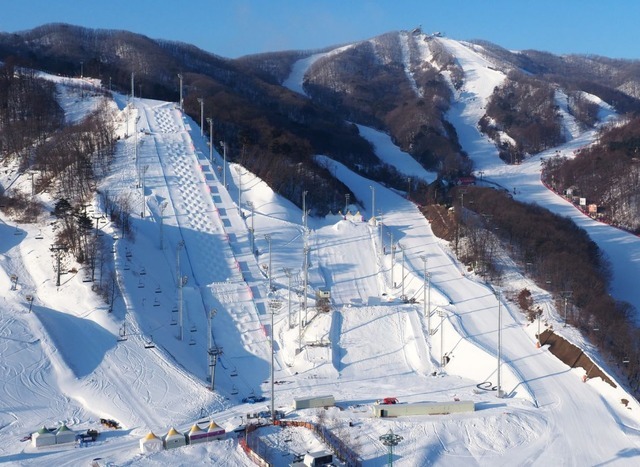 平昌オリンピック 参考画像（2017年2月13日）