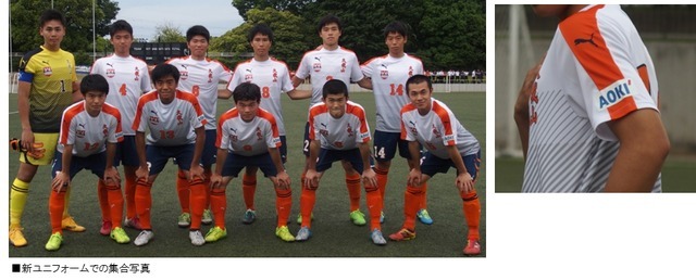 AOKI、國學院大學久我山高等学校男子サッカー部スポンサーに就任