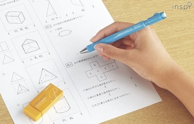 「鉛筆シャープTypeS（スピードインモデル）」（0.9mm）の使用イメージ