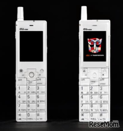 携帯モード　(c) 2003年KDDI、(c) TOMY