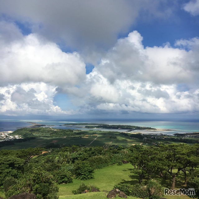 久米島高校の所在する久米島