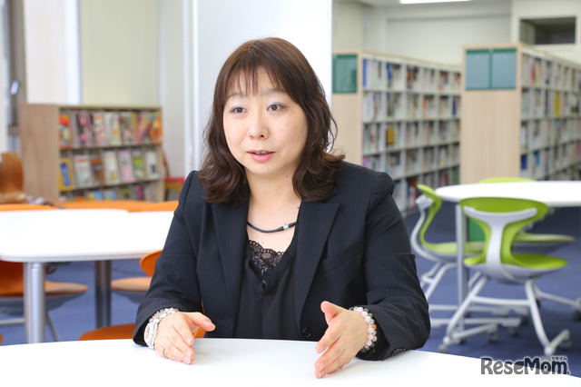 MSコースのカリキュラムを考案した小野瀬洋美教諭