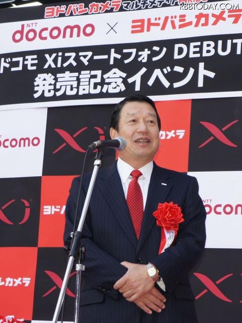 NTTドコモの山田隆持社長