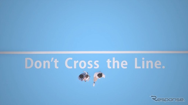 Webムービー「Don't Cross the Line.」