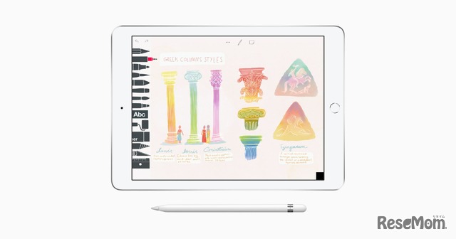 新しい9.7インチiPadは、Apple Pencilに対応