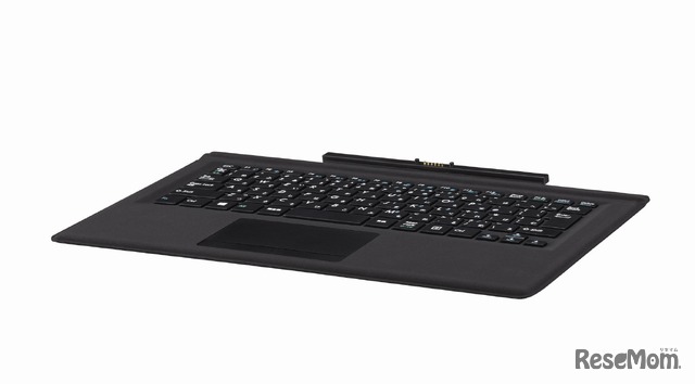 NEC　タブレットPC「VersaPro タイプVS」着脱可能なキーボードは本体保護カバーの役割も果たす
