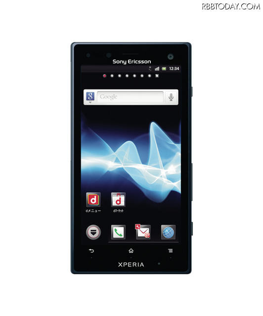 Xperiaシリーズの新モデル「docomo with series Xperia acro HD SO-03D」Black