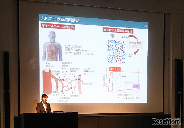 「東大生研で最先端の工学研究に触れてみよう」2017年度開催のようす（篠原満利恵氏による講演「創薬や再生医療への応用にむけた三次元組織構築」）