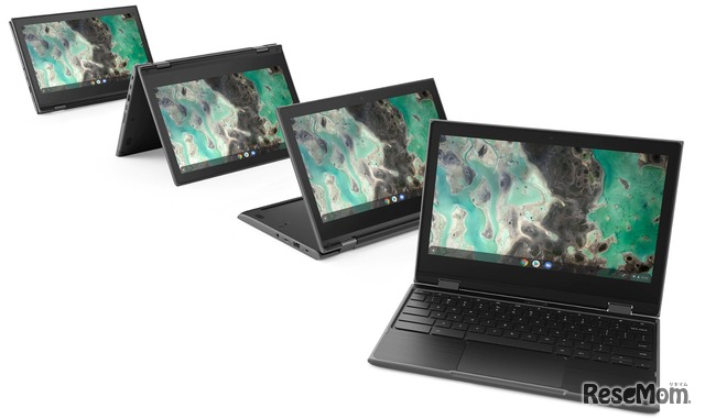 Lenovo 500e Chromebook　4つのモードでさまざまな学習用途に対応