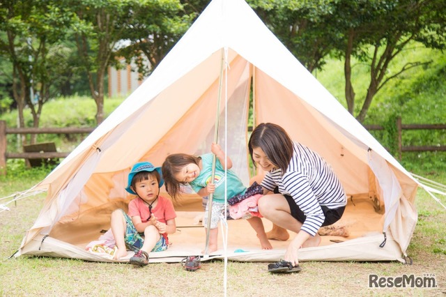 Gw19 家族でキャンプと外遊びを楽しむ アクティブキッズキャンプ 5 4 2枚目の写真 画像 リセマム