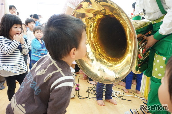 キッズ向け 楽器体験付き音楽会プログラム