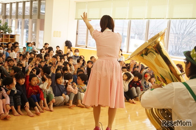 キッズ向け 楽器体験付き音楽会プログラム