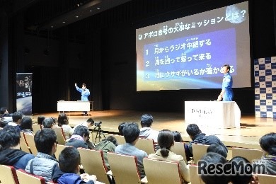 過去の宇宙科学イベントのようす