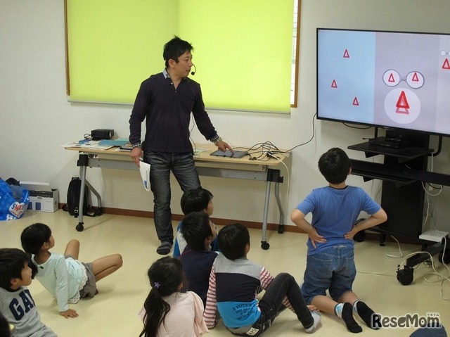 町田第一小学校お父さんネットワークとプログラミング体験会