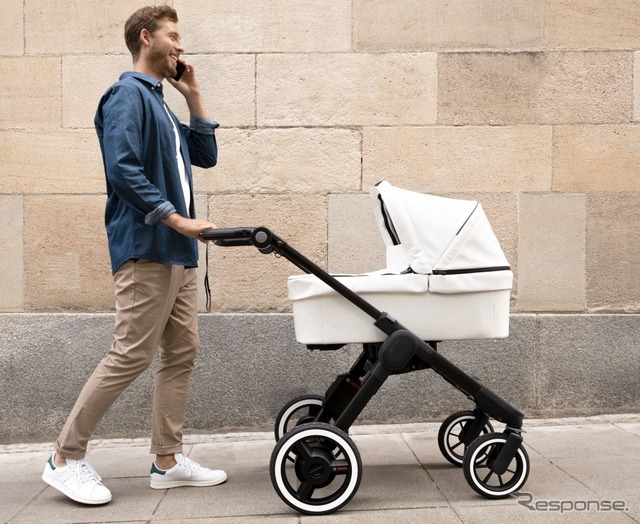 ボッシュのベビーカー向け電動アシストシステム「e-stroller」