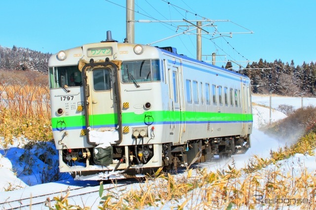 キハ40（JR北海道標準色）