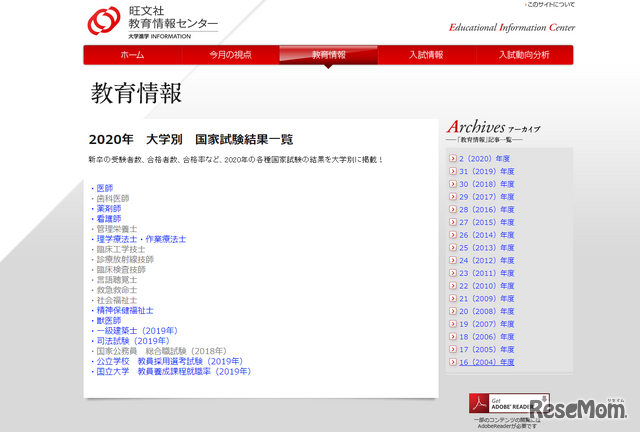 旺文社教育情報センター