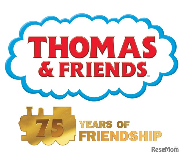 「きかんしゃトーマス」75周年ロゴ　(c) 2020 Gullane (Thomas) Limited.