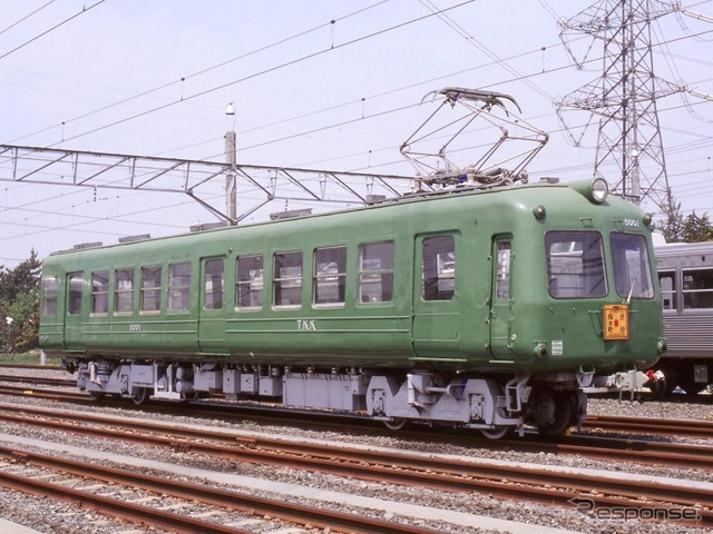 復元された旧5000系車両（1993年）