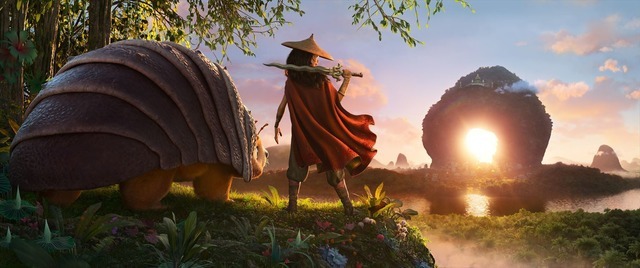 『ラーヤと龍の王国』（C）2021 Disney