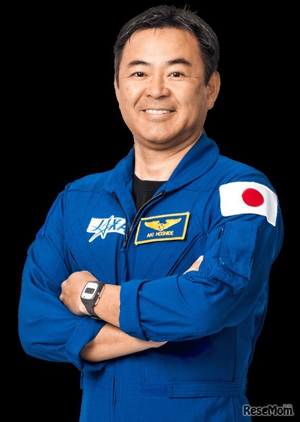 JAXA 星出彰彦宇宙飛行士　(c) JAXA/NASA