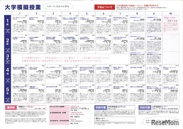 第7回高校生のための大学フェア大阪