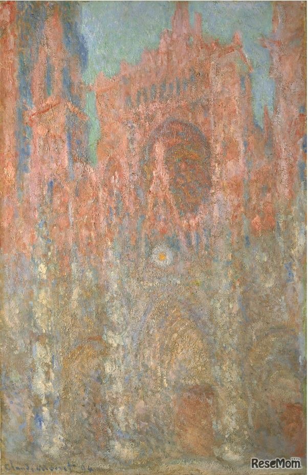 クロード・モネ「ルーアン大聖堂」1892年 油彩／カンヴァス