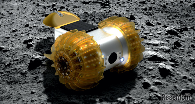 日本製の月面探査車「YAOKI」