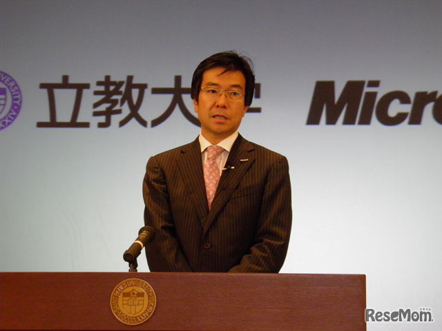 日本マイクロソフト 代表執行役 社長 樋口泰行氏