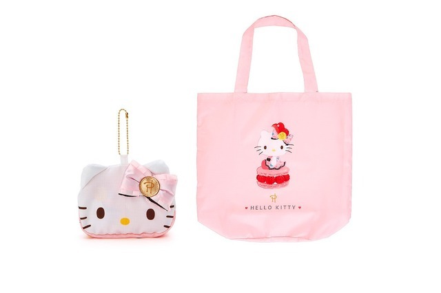 「ハローキティ×ピエール・エルメ コラボデザインシリーズ」エコバッグ 2200円（税込）（C）’21 SANRIO 著作（株）サンリオ