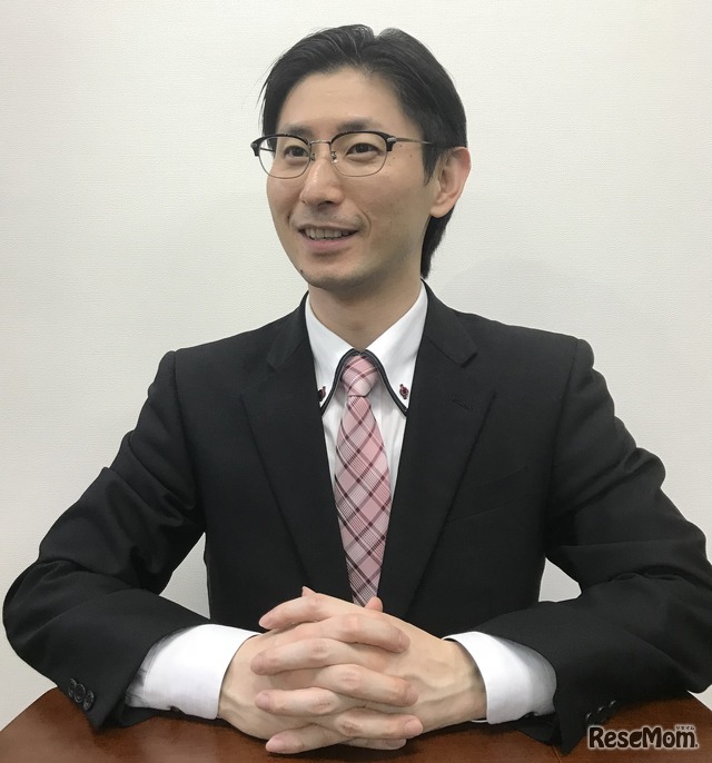 「花咲スクール」代表取締役兼本部校教室長の大坪智幸氏