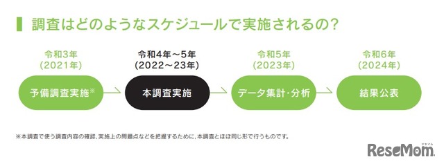 国際成人力調査（PIAAC）スケジュール