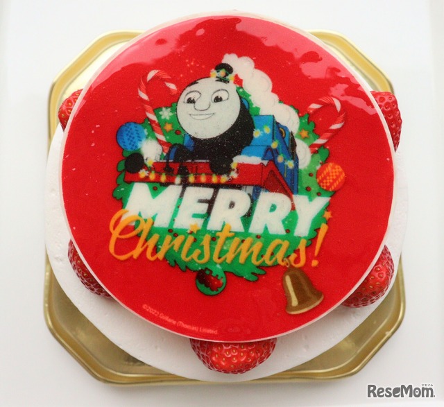 「クリスマス限定イラストケーキ付きパーティールームプラン」クリスマス限定ケーキ
