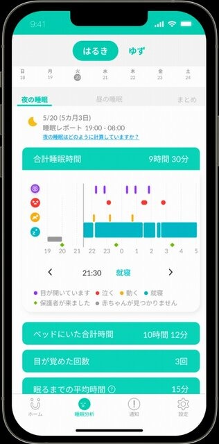 AIで赤ちゃんの睡眠を守る！寝返りやうつ伏せ寝を検知する「スマートベビーモニター」が、期間限定15％OFF