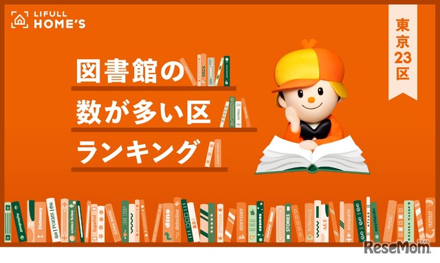 図書館の数が多い区 ランキング