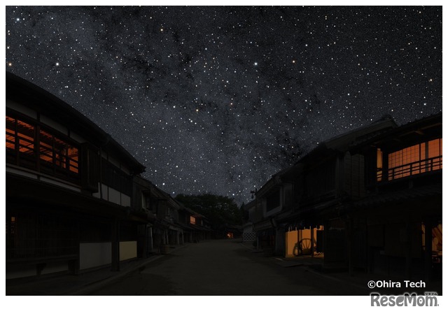 「千葉の星めぐり」150年前の町並み