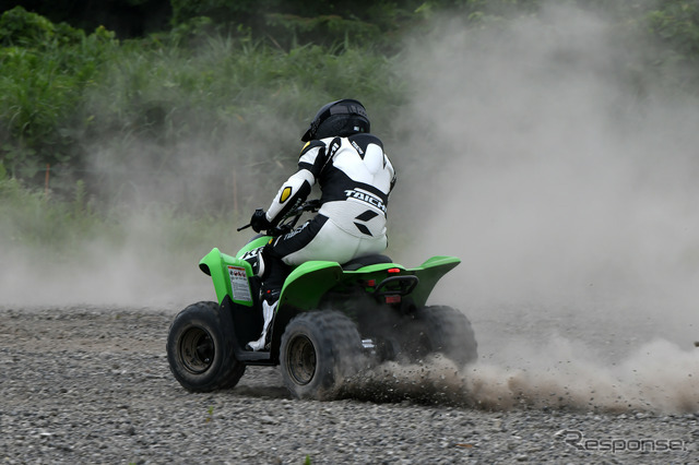 カワサキのATV「KFX」シリーズ