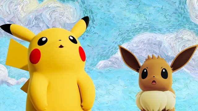 ピカチュウとイーブイが“ゴッホ”の世界に？『ポケモン』とゴッホ美術館が異種コラボレーション