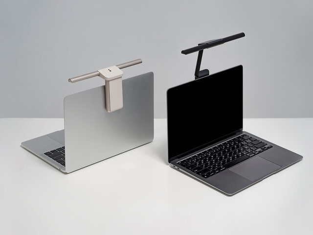 ノートパソコンの暗さを解決！専用ライトバー「LaptopBar」が発売、マグネットで簡単設置