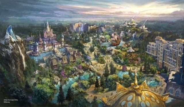 東京ディズニーシー8番目の新テーマポート「ファンタジースプリングス」、2024年6月6日（木）グランドオープン決定！As to Disney artwork, logos and properties： (C) Disney