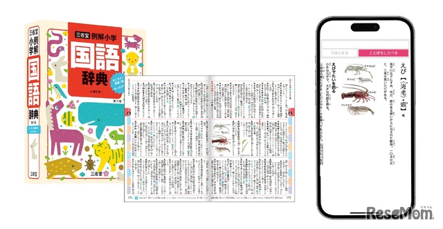 三省堂 例解小学国語辞典 第八版 オンライン辞書つき オールカラー