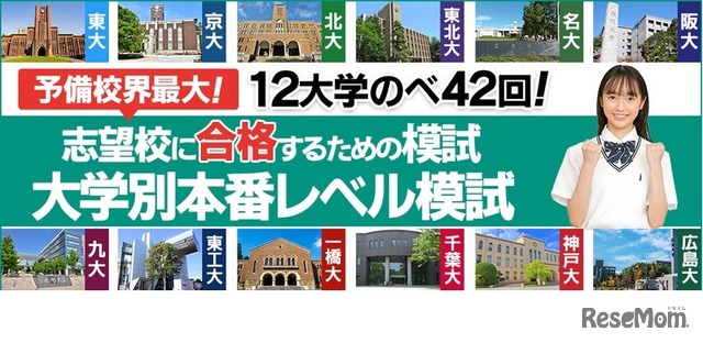 12大学42回、日本最多のラインアップ
