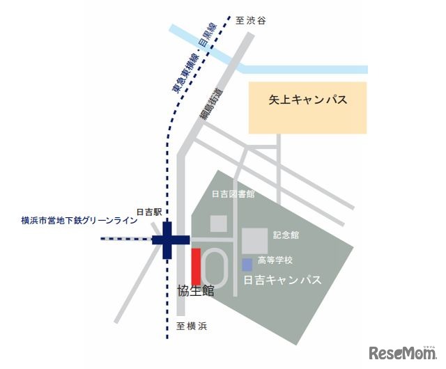 藤原記念ホールへの行き方